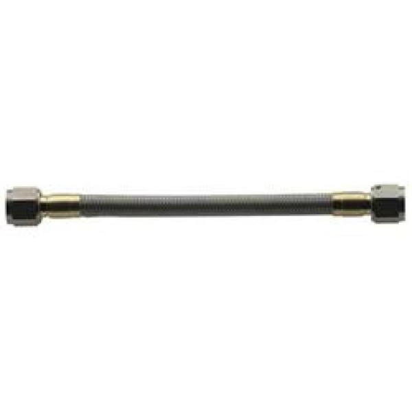Fragola -8AN Hose Assembly Straight x Straight Alum Nut 16in - 381016
