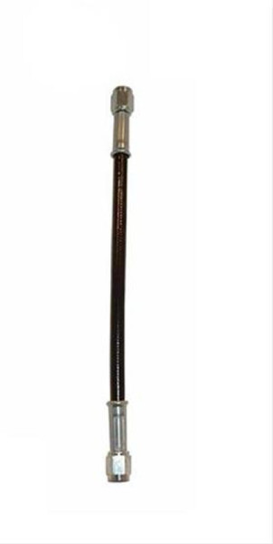 Fragola -4AN PFTE Black Hose Assembly Straight x Straight 40in - 412-1-1-40