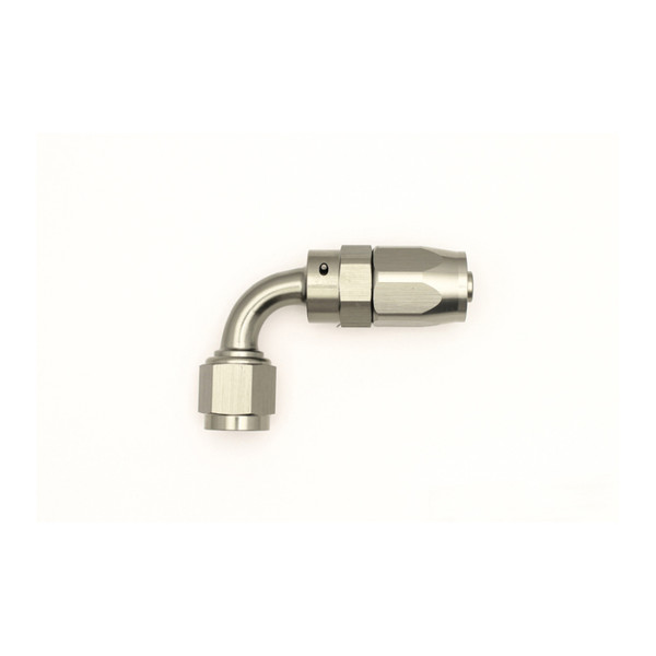 DeatschWerks 6AN Female Swivel 90-Degree Hose End CPE - 6-02-0803
