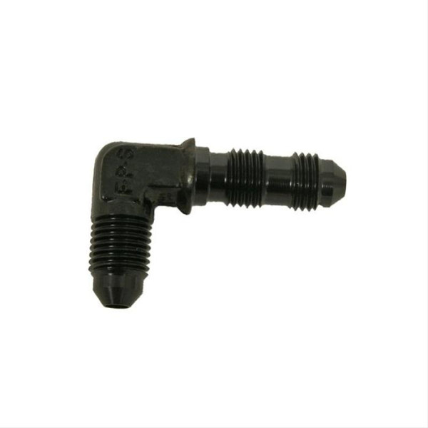 Fragola -4AN x 90 Degree Bulkhead - Black - 483304-BL
