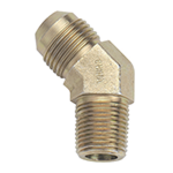 Fragola -12AN x 3/4 NPT 45 Degree Adapter - Steel - 582312