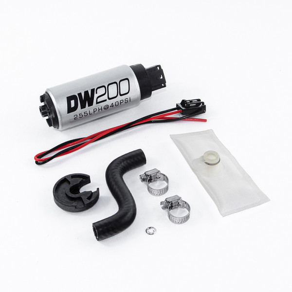 DeatschWerks 85-97 Ford Mustang 255 LPH DW200 In-Tank Fuel Pump w/ Install Kit - 9-201-1014