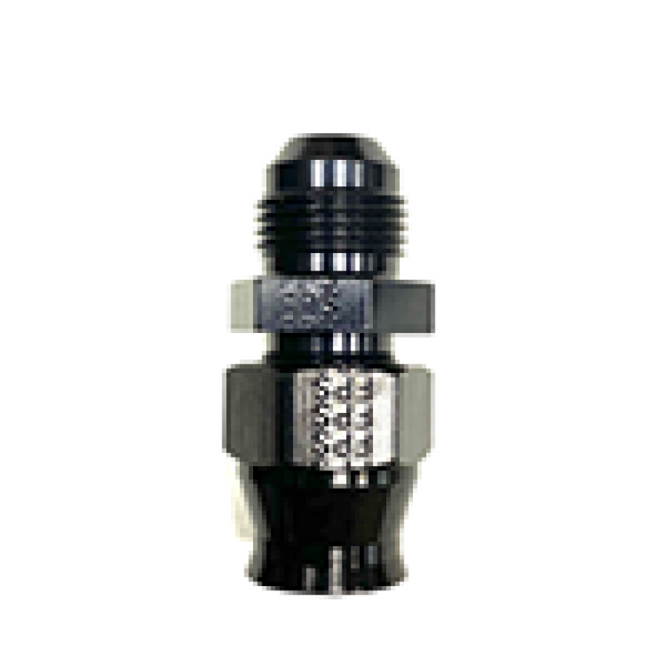 Fragola -8AN Male x 1/2in Tube AN Adapter Fitting Black - 892008-BL