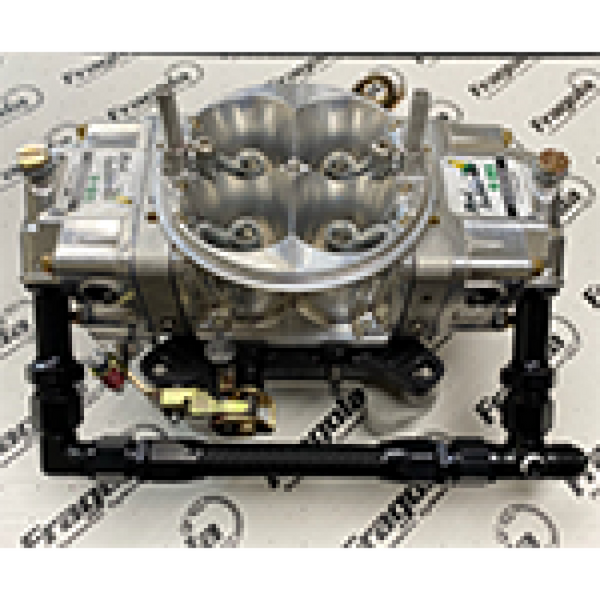 Fragola 7/8-20 Dual Inlet 4500 -8AN Competition Fuel Line Kit - 930005-BL