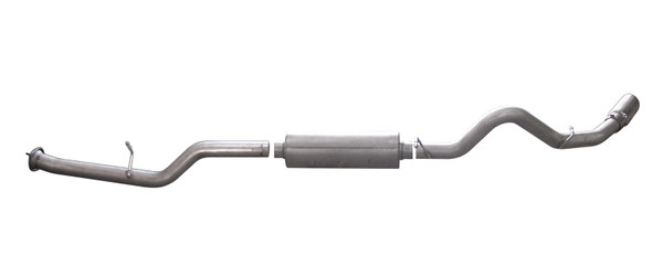 Gibson 07-09 GMC Sierra 2500 HD SLE 6.0L 3.5in Cat-Back Single Exhaust - Stainless - 615607