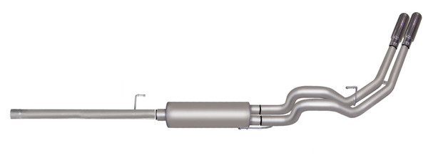 Gibson 11-14 Ford F-150 SVT Raptor 6.2L 2.5in Cat-Back Dual Sport Exhaust - Stainless - 69216
