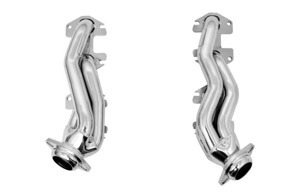 Gibson 05-06 Ford F-250 Super Duty XL 5.4L 1-5/8in 16 Gauge Performance Header - Ceramic Coated - GP223S-C