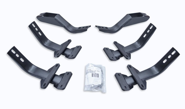 Go Rhino 15-20 Ford F-150 Brackets for OE Xtreme Cab Length SideSteps - 6841565