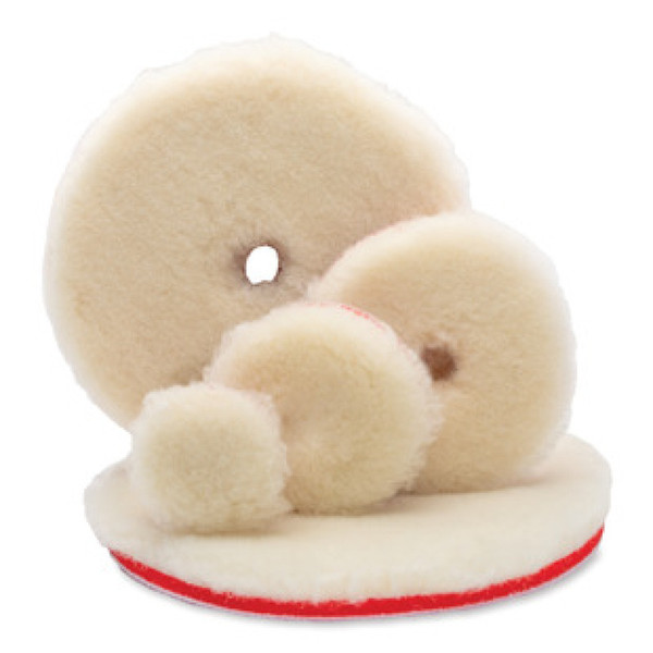 Griots Garage BOSS 2in Knitted Wool Pads (Set of 4) - BKW2