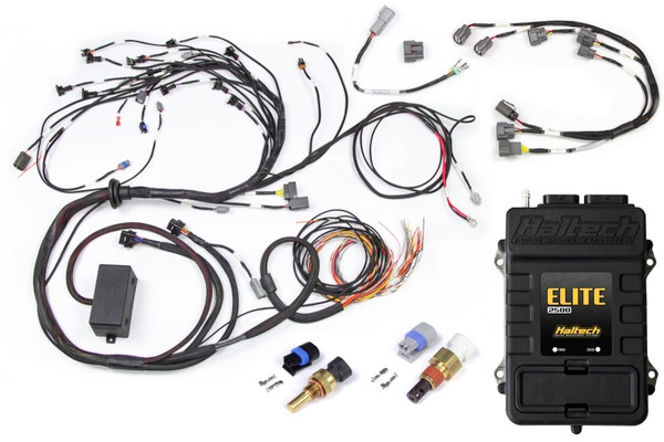 Haltech Elite 2500 Terminated Engine Harness ECU Kit w/ Late Ignition - HT-151309