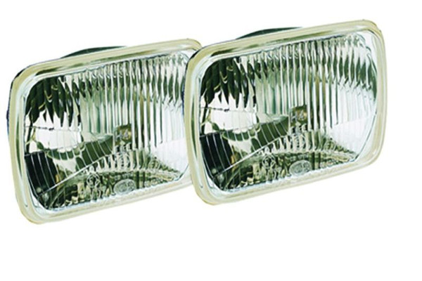 Hella Vision Plus 8in x 6in Sealed Beam Conversion Headlamp Kit (Legal in US for MOTORCYLCES ONLY) - 003427811