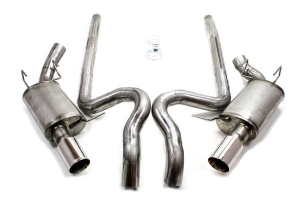 JBA 11-14 Ford Mustang GT/GT500 5.0L/5.4L/5.8L 409SS Dual Rear Exit Cat-Back Exhaust - 40-2644