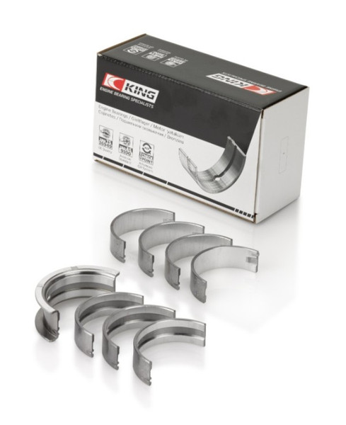 King Infiniti/Nissan 181CI 3.0L VG30DE/TT V6/122CI 2.0L VG20DET V6 (Size STD) Main Bearing Set - MB495AM