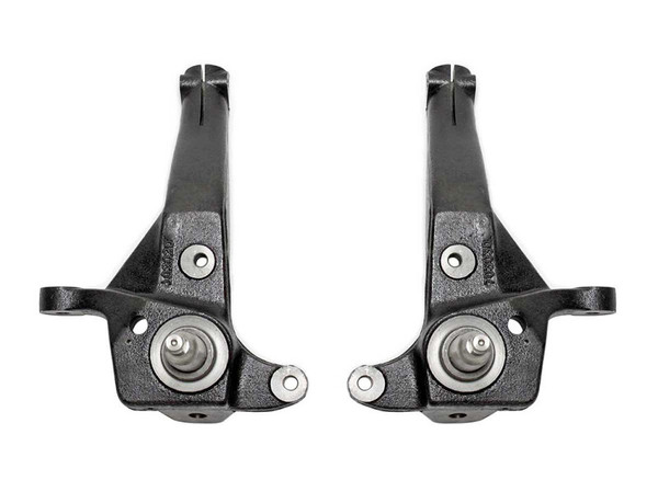 MaxTrac 98-00 Ford Ranger 2WD w/Coil Susp. (Non Stabilitrak) 4in Front Lift Spindles - 703030A