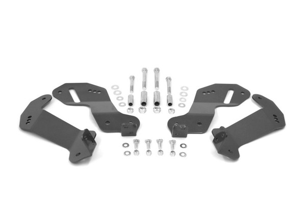 MaxTrac 07-18 Jeep Wrangler JK 2WD/4WD Front Caster Correction Brackets (0-4.5in Lift) - 8897CCB