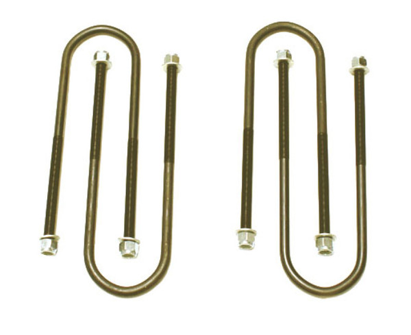 MaxTrac 03-08 Dodge RAM 2500/3500 Rear U-Bolts for 2in/3in Lift Blocks - 13.50in x 4.125in x 9/16in - 910405