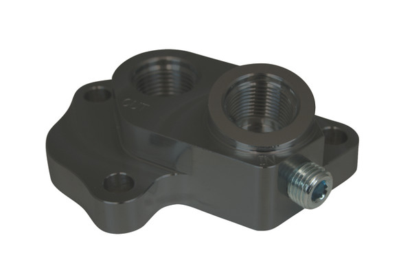 Moroso Ford 5.0/Coyote Gen 1/2/3 Remote Oil Filter Adapter - 23689
