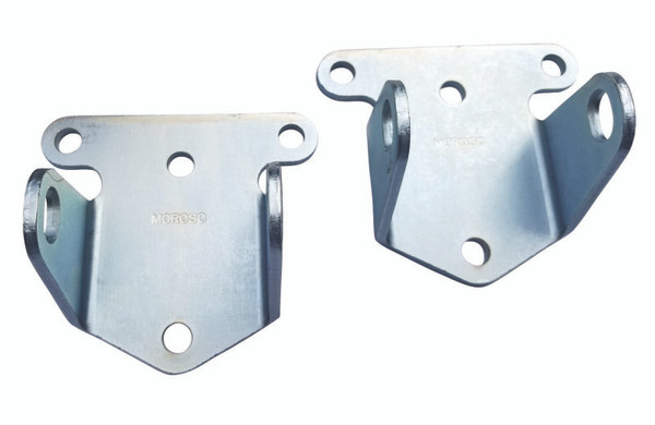 Moroso Chevrolet Big Block/Small Block Motor Mounts - 1-3/4in x 2-5/8in x 3/16in - Steel - 2 Pack - 62530