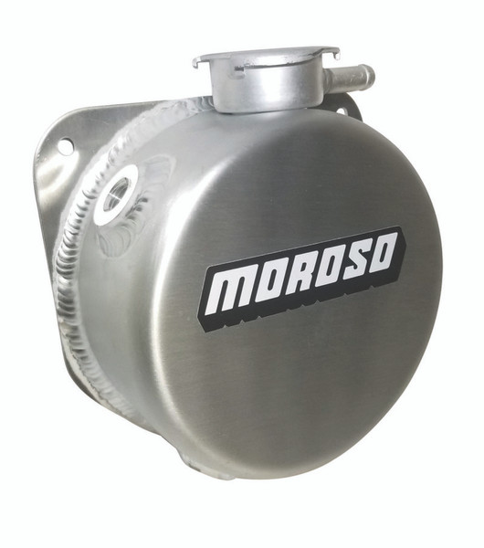 Moroso Universal Coolant Expansion Tank - Stamped Filler Neck - 1qt - 2-5/8in - 63655