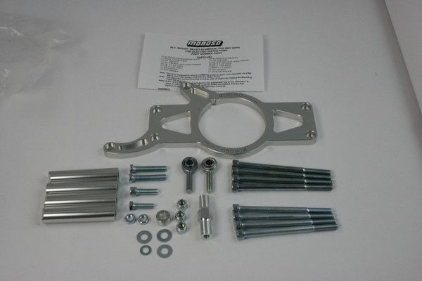 Moroso Chevrolet Big Block Alternator Mount - CSR Water Pump - 93mm Alternator - 63833