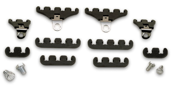 Moroso Chevrolet Small Block Under-Header Ignition Wire Loom Kit C- 7-9mm - Black - 72195