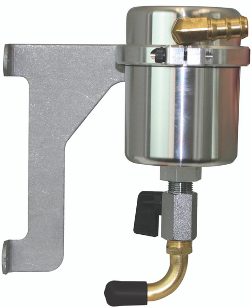 Moroso 12-18 Jeep 3.6L JK Air/Oil Separator Catch Can - Large Body - Billet Aluminum - 85518