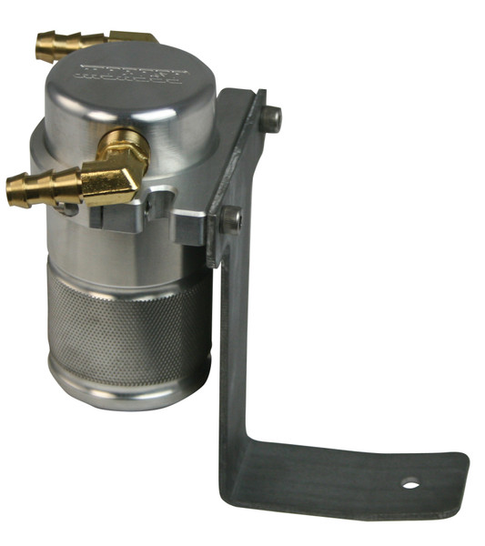 Moroso 92-96 Chevrolet Corvette LT1/LT4 Air/Oil Separator Catch Can - Small Body - Billet Aluminum - 85642