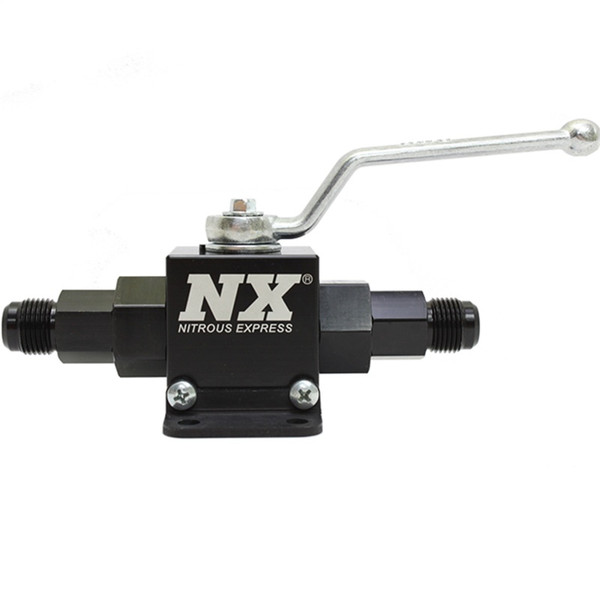 Nitrous Express Lightweight Billet In-Line Valve 1.5in I.D (6AN Fitting) - 15159-6