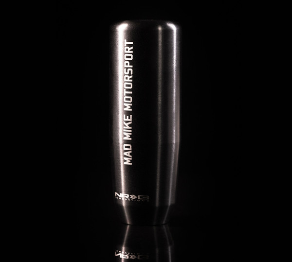 NRG Universal Shift Knob - Heavy Weight - Mad Mike Signature Short Shifter - Black Chrome - SK-450BC-MM