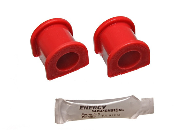 Energy Suspension 96-00 Honda Civic/CRX Red 22mm Front Sway Bar Bushings - 16.5121R