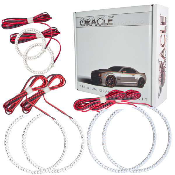 Oracle Dodge Charger 05-10 LED Triple Ring Halo Kit - White - 1118-001