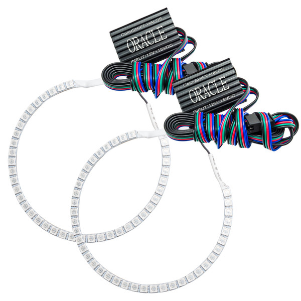 Oracle Toyota 4-Runner 06-09 LED Fog Halo Kit - ColorSHIFT - 1325-333