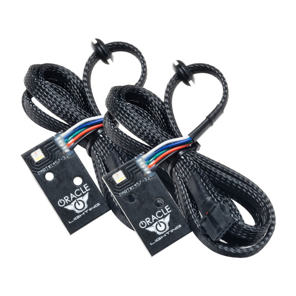 Oracle 14-21 Infiniti Q50 RGB+W Headlight DRL Upgrade Kit - ColorSHIFT w/o Controller - 1457-334