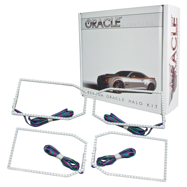 Oracle Chevy Silverado 14-15 Halo Kit Non-Projector Style - ColorSHIFT w/o Controller - 2271-334