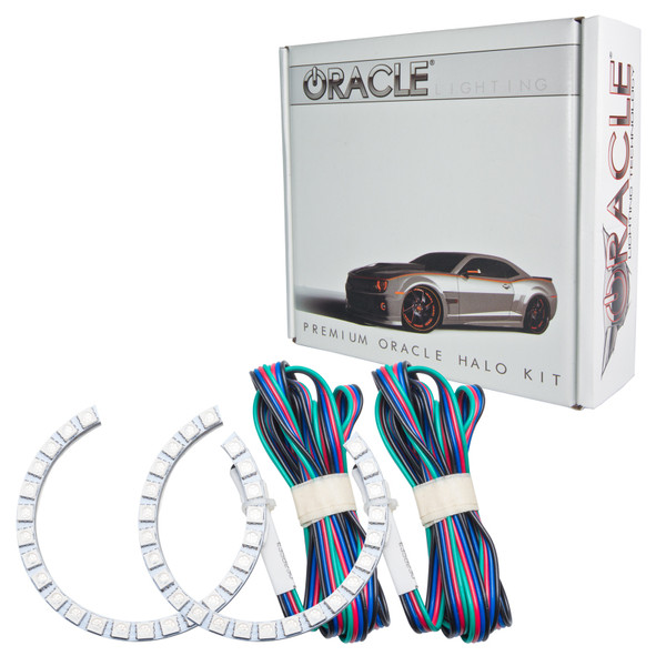 Oracle Chrysler 0 15-17 Halo Kit - ColorSHIFT w/ Simple Controller - 2397-504