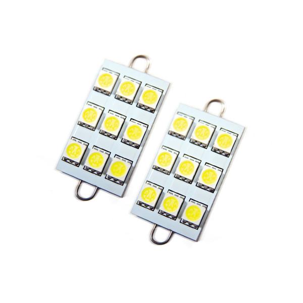 Oracle 44MM 6 LED 3 Chip - Loop Festoon Bulbs (Pair) - White - 5209-001