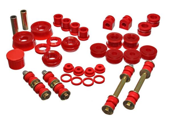 Energy Suspension 03-05 Dodge SRT-4 FWD Red Hyper-flex Master Bushing Set - 5.18114R