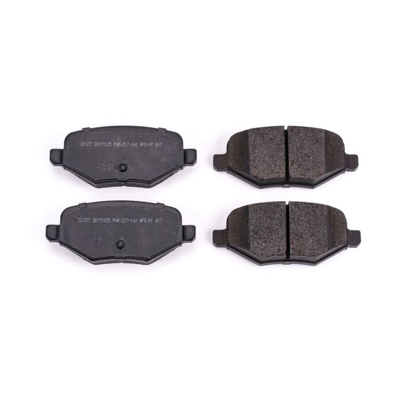 Power Stop 11-13 Ford Edge Rear Z16 Evolution Ceramic Brake Pads - 16-1377