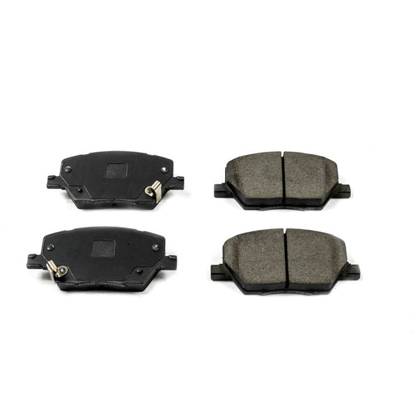 Power Stop 16-18 Fiat 500X Front Z16 Evolution Ceramic Brake Pads - 16-1811