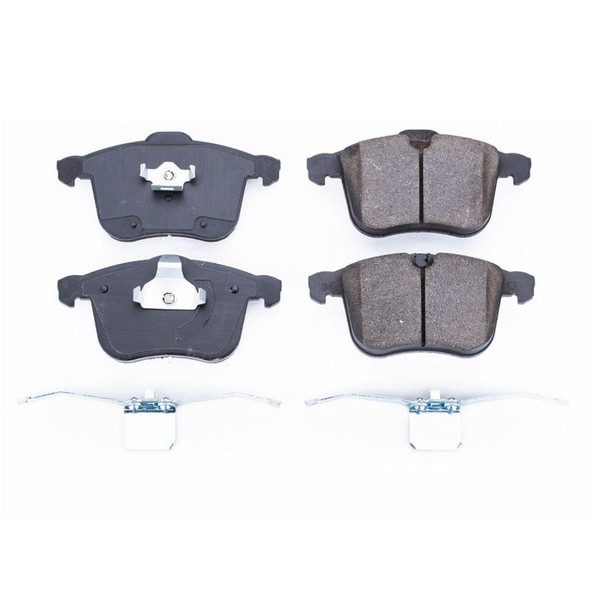 Power Stop 06-11 Saab 9-3 Front Z17 Evolution Ceramic Brake Pads w/Hardware - 17-1257