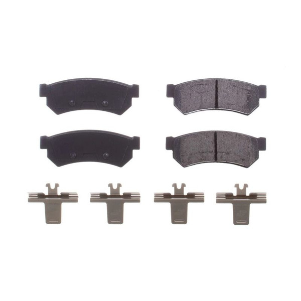 Power Stop 2007 Chevrolet Optra Rear Z17 Evolution Ceramic Brake Pads w/Hardware - 17-1315