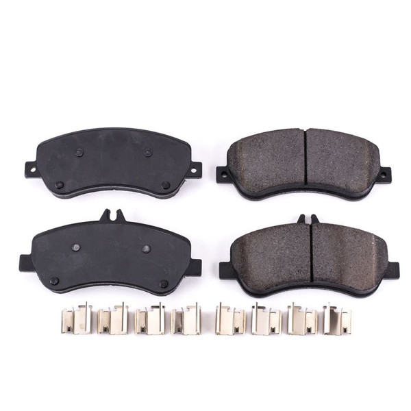 Power Stop 13-15 Mercedes-Benz GLK250 Front Z17 Evolution Ceramic Brake Pads w/Hardware - 17-1406