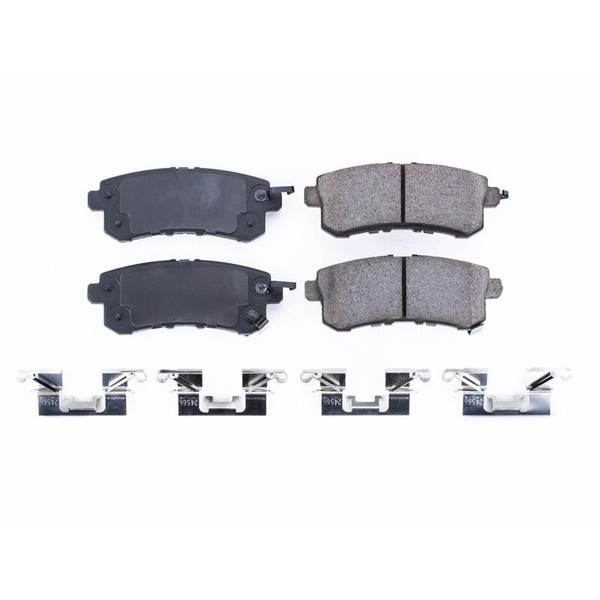 Power Stop 11-13 Infiniti QX56 Rear Z17 Evolution Ceramic Brake Pads w/Hardware - 17-1510