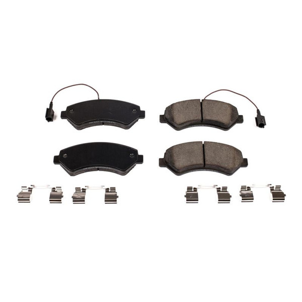 Power Stop 2019 Ram ProMaster 1500 Front Z17 Evolution Ceramic Brake Pads w/Hardware - 17-1540