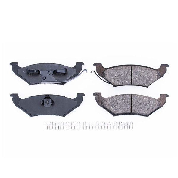 Power Stop 92-95 Ford Crown Victoria Rear Z17 Evolution Ceramic Brake Pads w/Hardware - 17-544