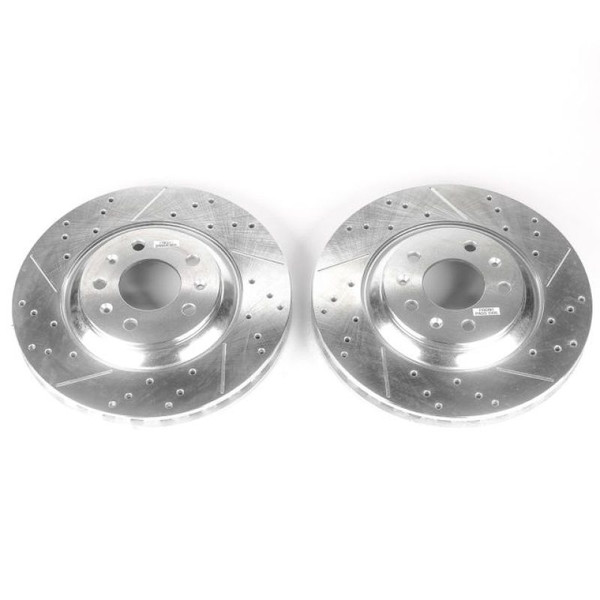Power Stop 06-07 Cadillac CTS Front Evolution Drilled & Slotted Rotors - Pair - AR82107XPR
