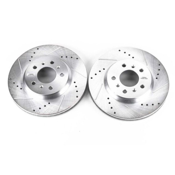 Power Stop 06-11 Buick Lucerne Front Evolution Drilled & Slotted Rotors - Pair - AR82110XPR