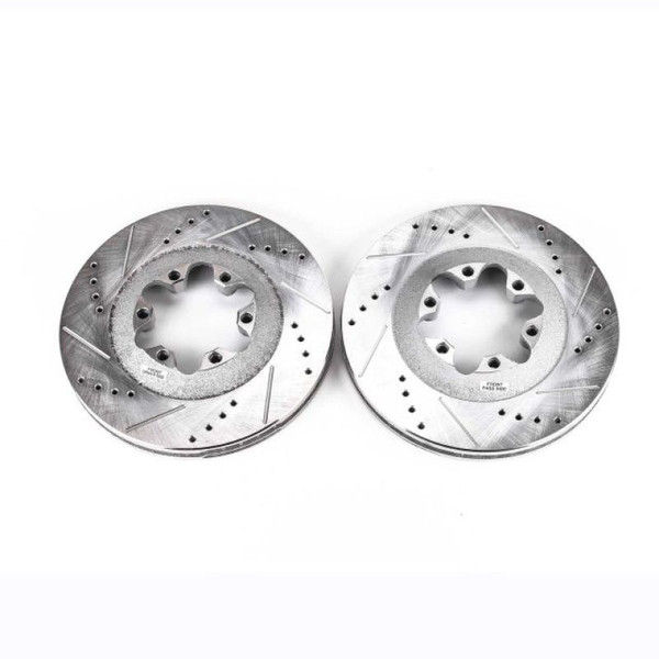 Power Stop 09-12 Chevrolet Colorado Front Evolution Drilled & Slotted Rotors - Pair - AR82131XPR