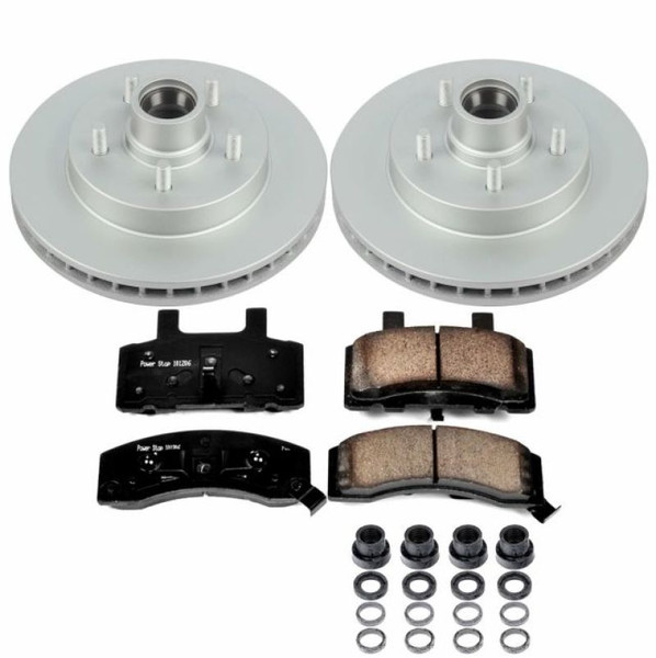 Power Stop 98-00 Chevrolet Tahoe Front Z17 Evolution Geomet Coated Brake Kit - CRK1991