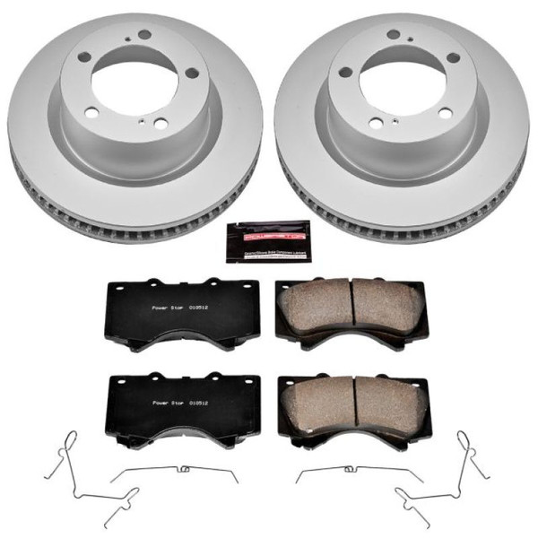 Power Stop 08-11 Lexus LX570 Front Z17 Evolution Geomet Coated Brake Kit - CRK4696